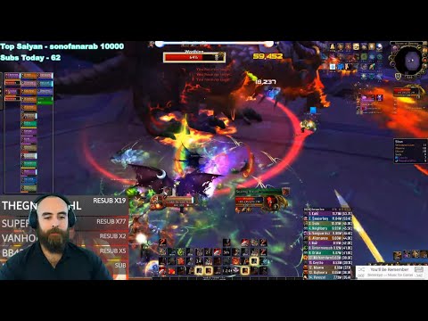 MYTHIC WRATHION: 468 Fury Warrior - WoW 8.3 Ny'alotha Mythic Raid Boss (1/12)