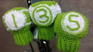 Golf Club Covers Crochet Tutorial