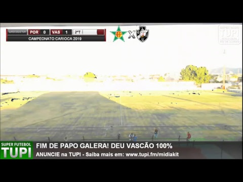 Portuguesa 0 x 1 Vasco - Campeonato Carioca - 30/01/2019 - AO VIVO