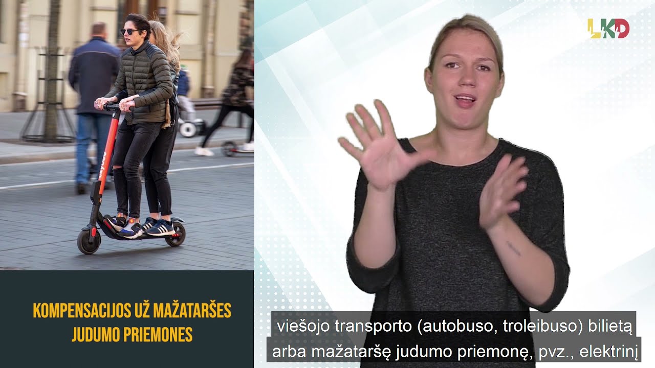 Kompensacijos už mažataršes judumo priemones