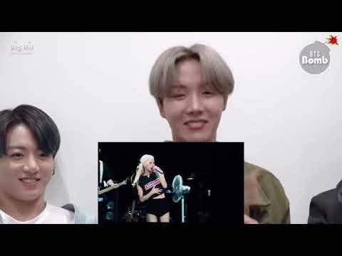 BTS Reaction BLACKPINK (Lalisa)