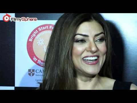 Sushmita Sen attends student of the year function with children