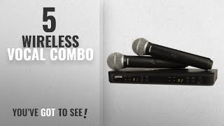 Video thumbnail for Top 10 Wireless Vocal Combo [2018]: Shure BLX288/PG58 Wireless Vocal Combo with PG58 Handheld by Never Miss a Deal Again