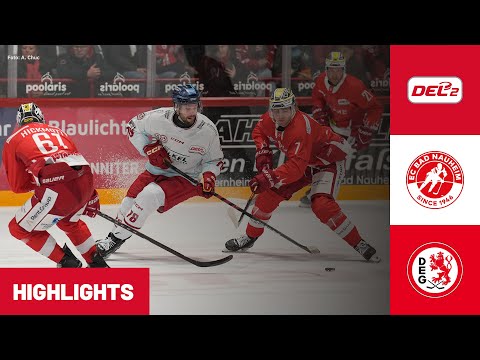 DEL2: EC Bad Nauheim vs. Düsseldorfer EG | Highlights - 9. Spieltag