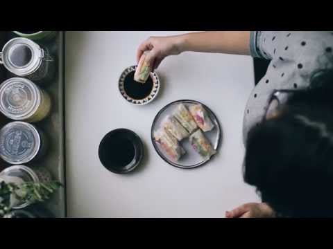 Hleb & Lale Vietnamese winter rolls