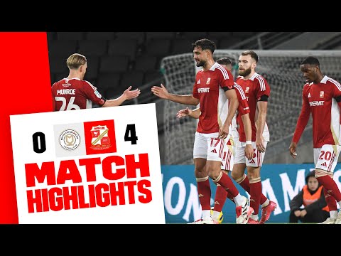 Match Highlights: MK Dons 0-4 Swindon Town