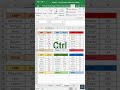 Excel Tips Tricks In Excel Shorts