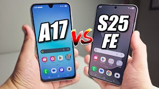 Samsung Galaxy S25 FE vs Galaxy A17 5G