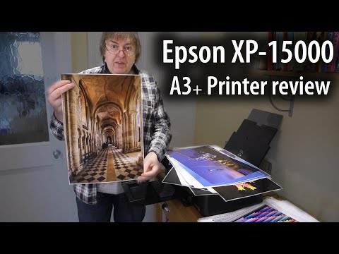 Epson XP-15000 printer review. Colour photo prints to A3+ (13