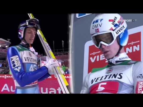 Gregor Schlirenzauer vs Kenneth Gangnes oberstdorf 2016  tournament 4 hill