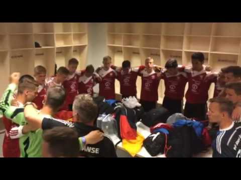 emotionale Kabinenansprache Gothia Cup 2016 - Sensation JFV Hanse Lübeck Finals B18 - Christian Arp