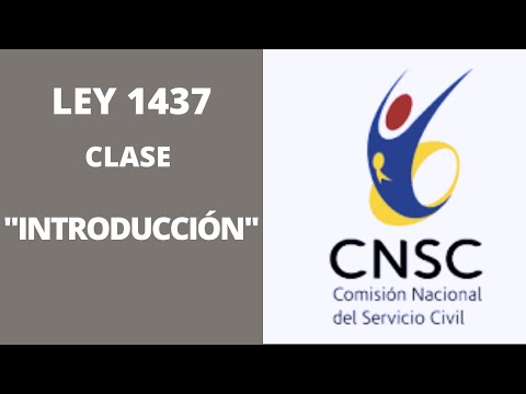 ADMINISTRATIVE PROCEDURE CODE / Summary of the First Part, for the CNSC merit competition.