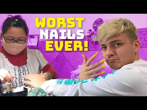 Going To The Worst Reviewed Nail Salon In My City! (1 STAR) Video