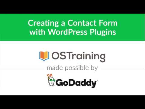 WordPress Beginner Tutorial 20 Creating a Contact Form with WordPress Plugins