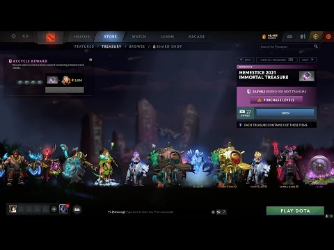 Opening 27 Nemestice 2021 Immortal Treasure