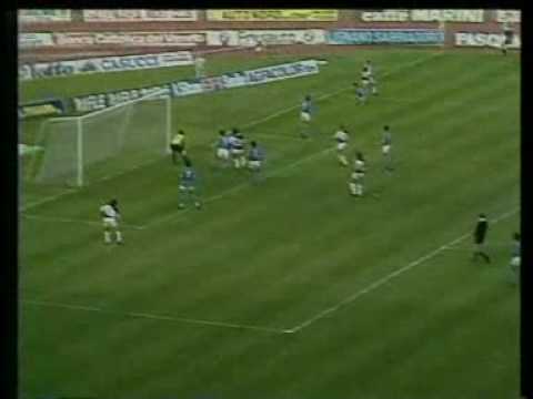 Udinese Napoli 2-2 1984-85