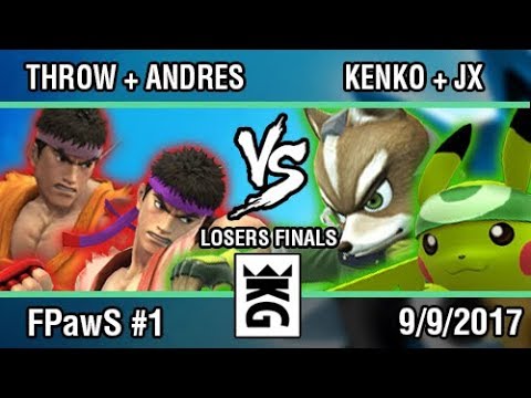 [Force Paw Saturdays #1] Throw + AndresFN vs Kenko + JugadorX SSB4 Losers Finals