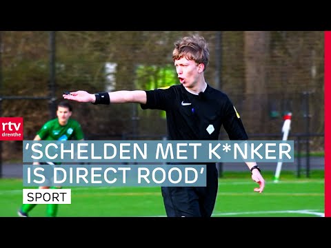 Ruben (17) from Nieuw-Weerdinge is the best referee of the year | Warming Up | RTV Drenthe