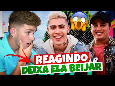 MATHEUS E KAUAN E MC KEVINHO - DEIXA ELA BEIJAR (KONDZILLA) - REACT / REAGINDO