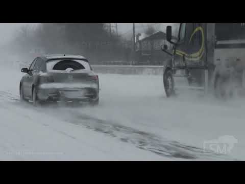 02-15-2021 Saint Charles, MO - Spinning Tires and Blizzard Conditions!