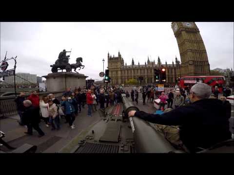 Driving A Tank Through London