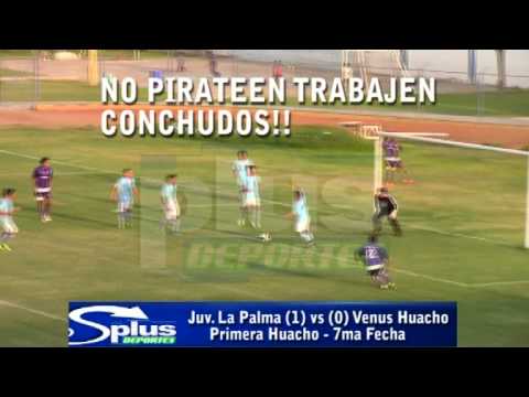 JUV. LA PALMA (1) vs (0) VENUS HUACHO - FÚTBOL HUACHANO - 7MA FECHA 2015.