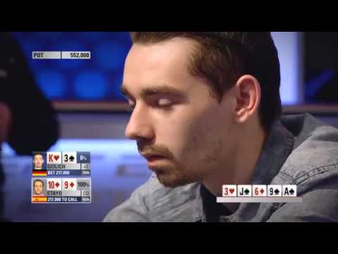 Ludovic Geilich master Bluff at EPT 10 London 2013