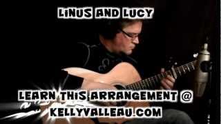 Linus and Lucy (Vince Guaraldi) Peanuts Theme - Fingerstyle Guitar