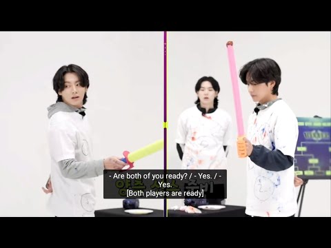[Eng Sub] Run BTS! 2023 Special Episode - Mini Field Day part 1 (Soft Fencing)