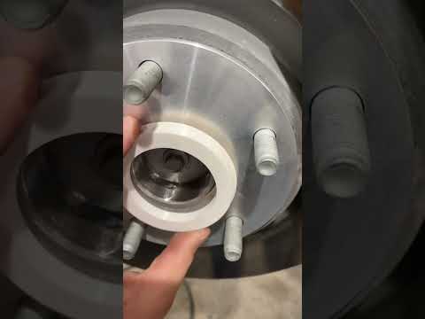 Rivian R1T custom hub centric rings and wheel spacers to utilize aftermarket weld wheels.