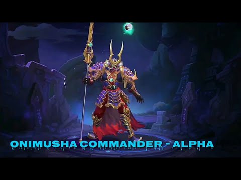 Onimusha Commander - Alpha #MLBBSkin