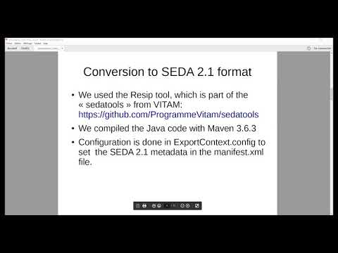 UGM2020 / 36. Lightning Talk - Using iRODS as entry point to VITAM for long term data preservation