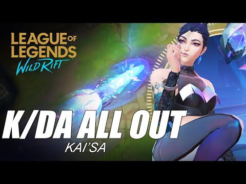 K/DA All Out Kai'Sa Skin Spotlight - WILD RIFT
