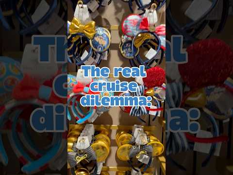 Thumbnail for Trying ALL the Disney Ears on the Disney Wonder! #disney #shorts #ytshorts