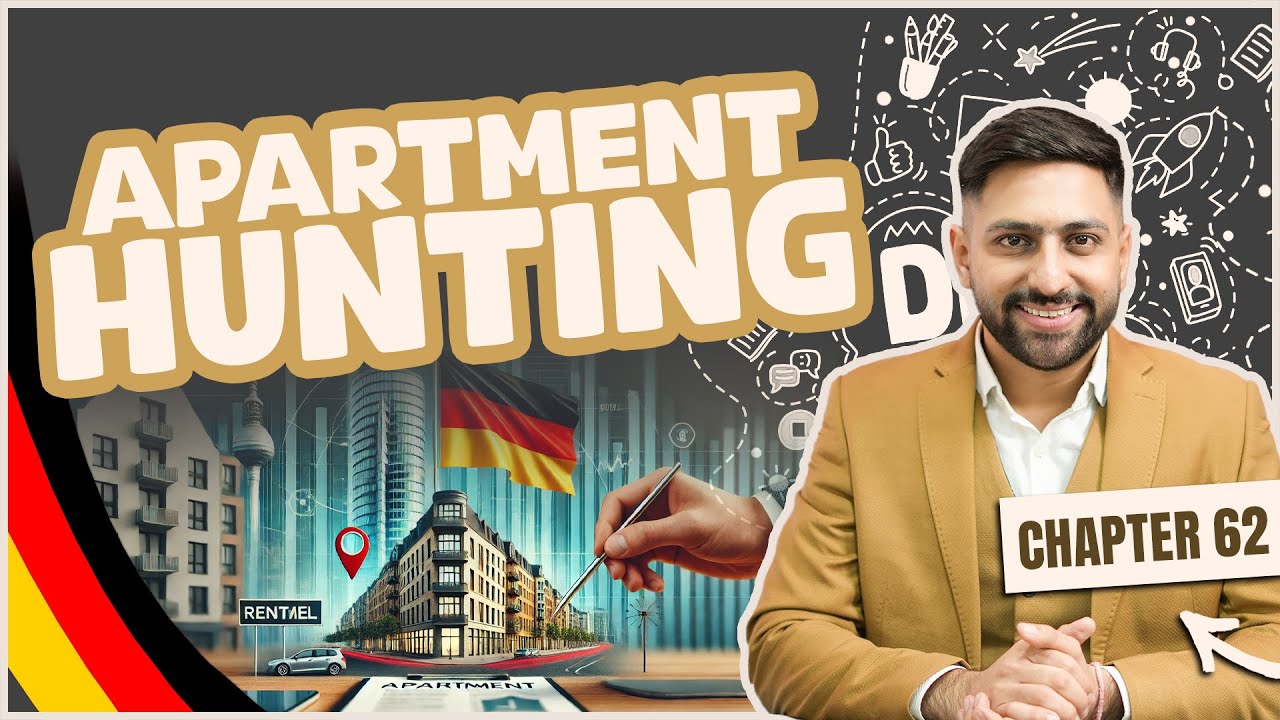 Chapter 62: Apartment Hunting | Learn German A1 Series 2025 – Score 100/100 in the Goethe A1 Exam