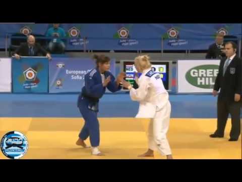 European Judo Open Sofia 2014 Final -57kg GROL Carla (NED) - KARAKAS Hedvig (HUN)