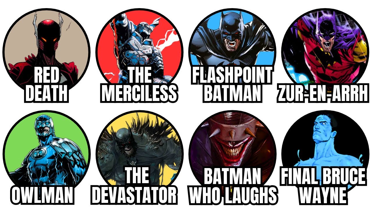 Every Evil Batman Variant Explained In 18 Minutes