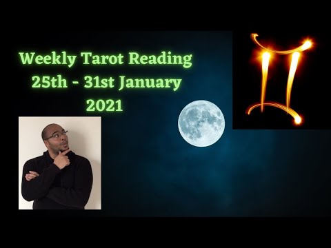GEMINI Weekly Tarot and FULL MOON MESSAGE! 24th January 2021 #GeminiWeekly #GeminiTarot