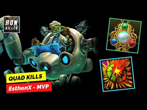 HoN Doctor Repulsor ICON OF THE GODDESS with HELLFLOWER - MVP