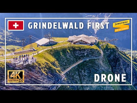 Grindelwald-First - Top of Adventure - DRONE