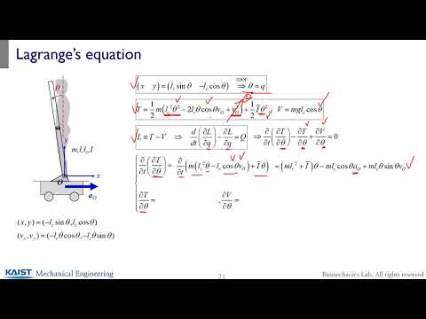 ME585 1.1.3 Lagrange's equation