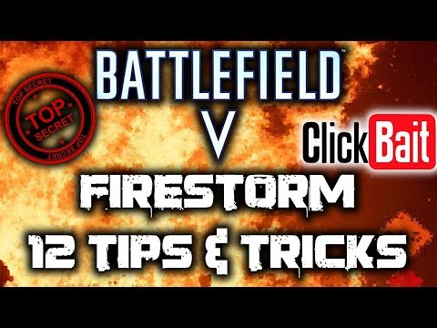 Battlefield V Firestorm 12 Tips and Tricks for Begginers and Pros!