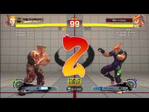 hangahanga (Guile)  vs OZMA001 (Adon)