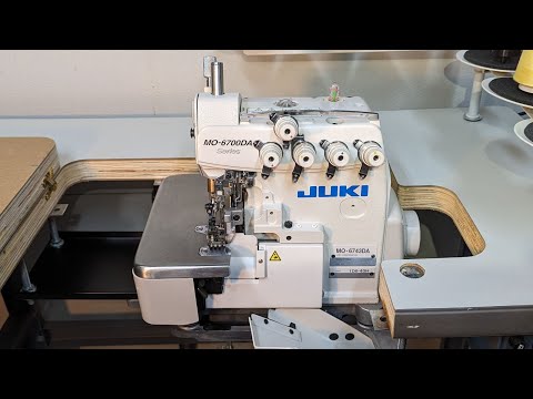 Juki MO-6743DA Three Needle Six Thread Overlock