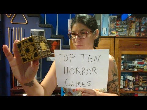 Top Ten Horror Games - Review by Lynn on Board Game Kaptain