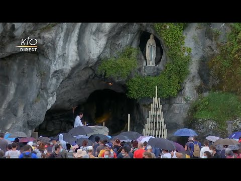 Chapelet du 10 août 2020 à Lourdes