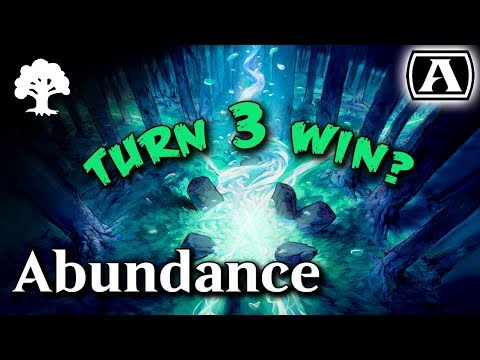 MTG Arena - Standard - Abundance Elves