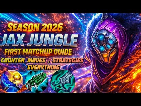 Jax Jungle Season 2026 Matchup Guide #leagueoflegends #jax 