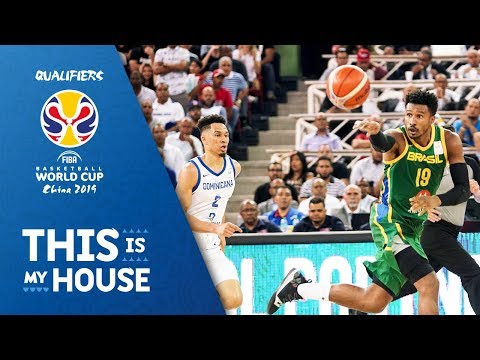 Dominican Republic v Brazil - Full Game - FIBA Basketball World Cup 2019 - Americas Qualifiers