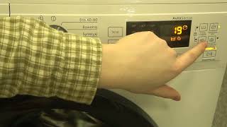 How to Start Rinse Program on Electrolux TimeCare 500 Washing Machine